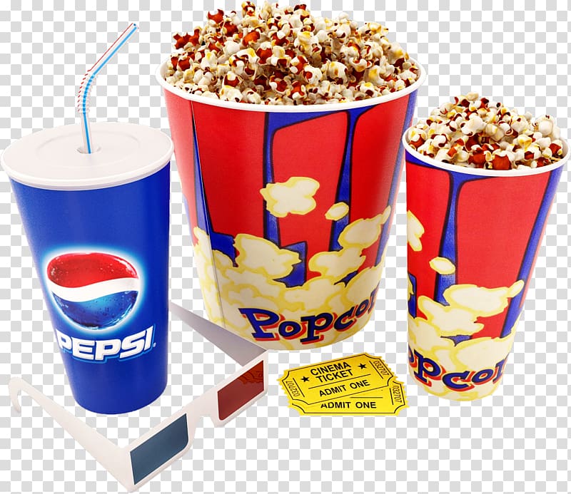 Popcorn Coca-Cola Autodesk 3ds Max, Coke popcorn transparent background PNG clipart