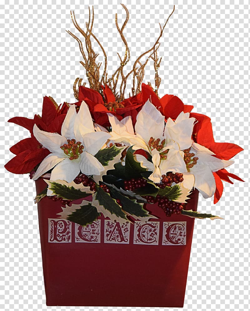 Flowerpot White Bonsai Light, christmas flowers transparent background PNG clipart