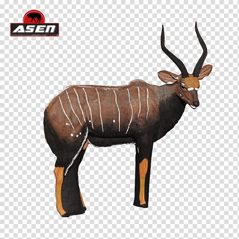 Antelope Horn Archery Nyala Animal, Funny Archery Shirts transparent background PNG clipart