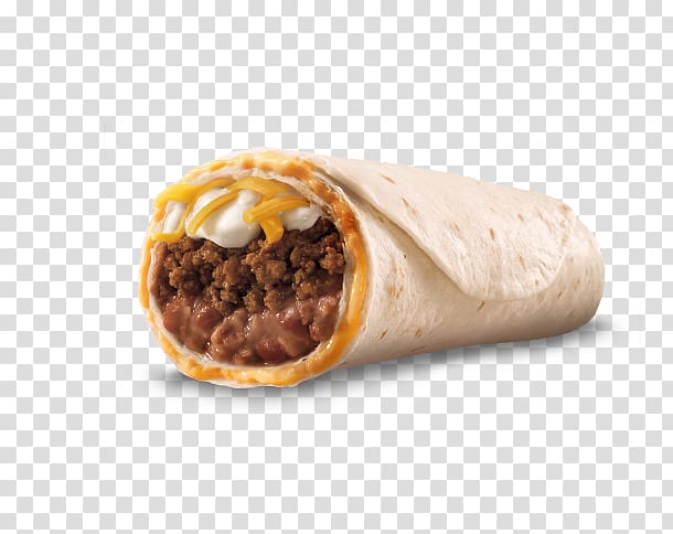 Burrito Taco Bell Nachos Beef, restaurant recipes transparent background PNG clipart