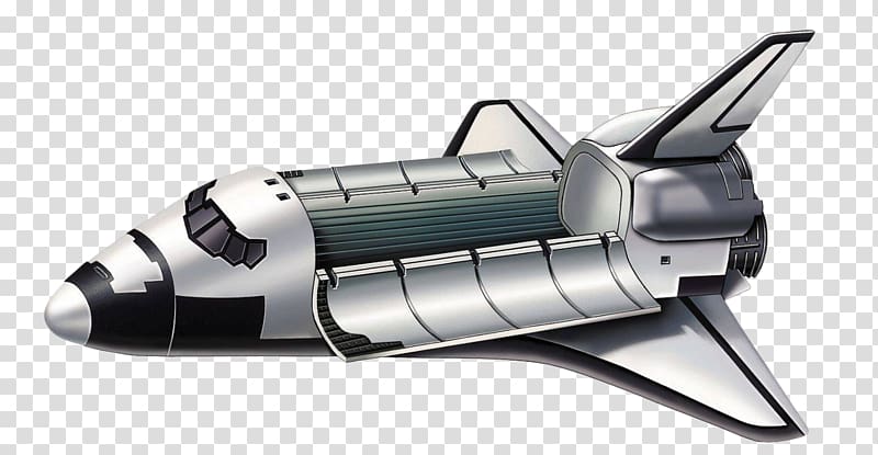 Outer space Space Shuttle program Airplane Spacecraft Spaceplane, Space Communications Equipment transparent background PNG clipart