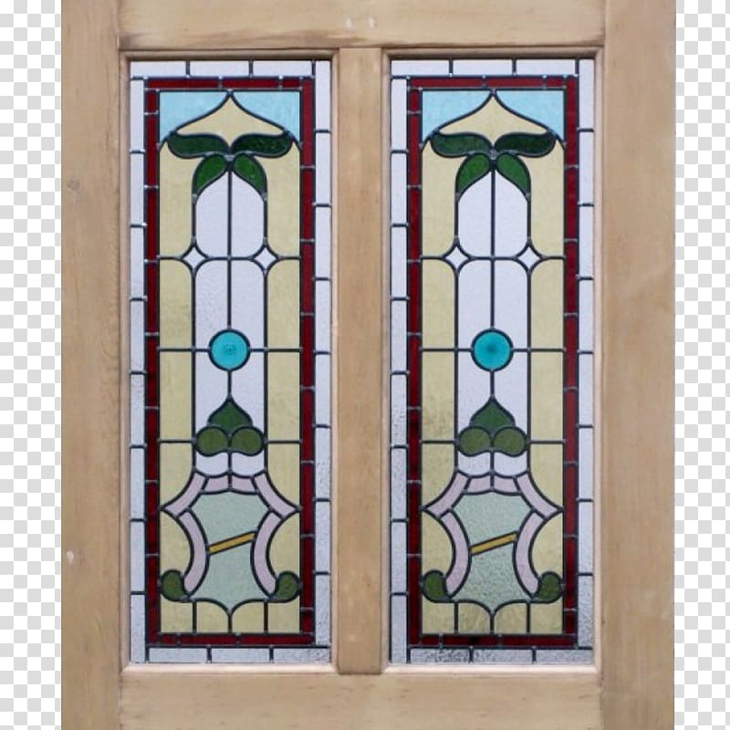 Stained glass Window Sliding glass door Frosted glass, window transparent background PNG clipart