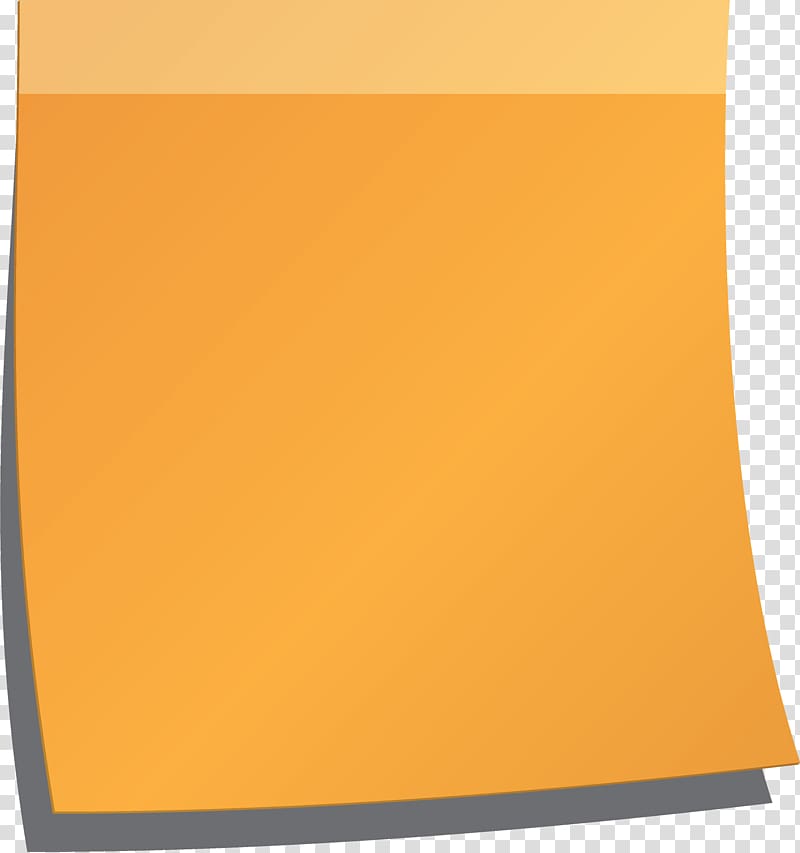 Sticky notes transparent background PNG clipart