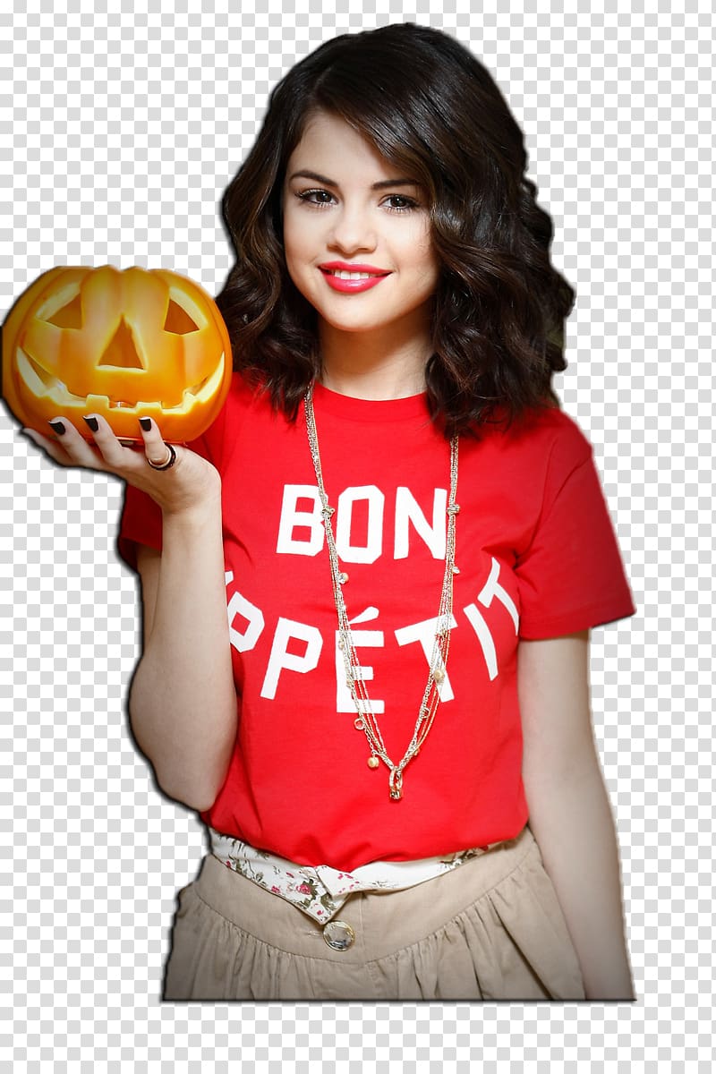 Selena Gomez T-shirt Halloween Actor A Year Without Rain, selena gomez transparent background PNG clipart