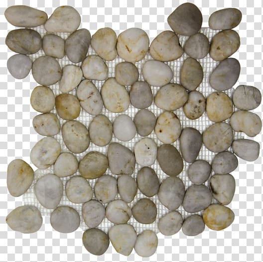 Pebble Stone Tile Mosaic Ceramic, Stone transparent background PNG clipart