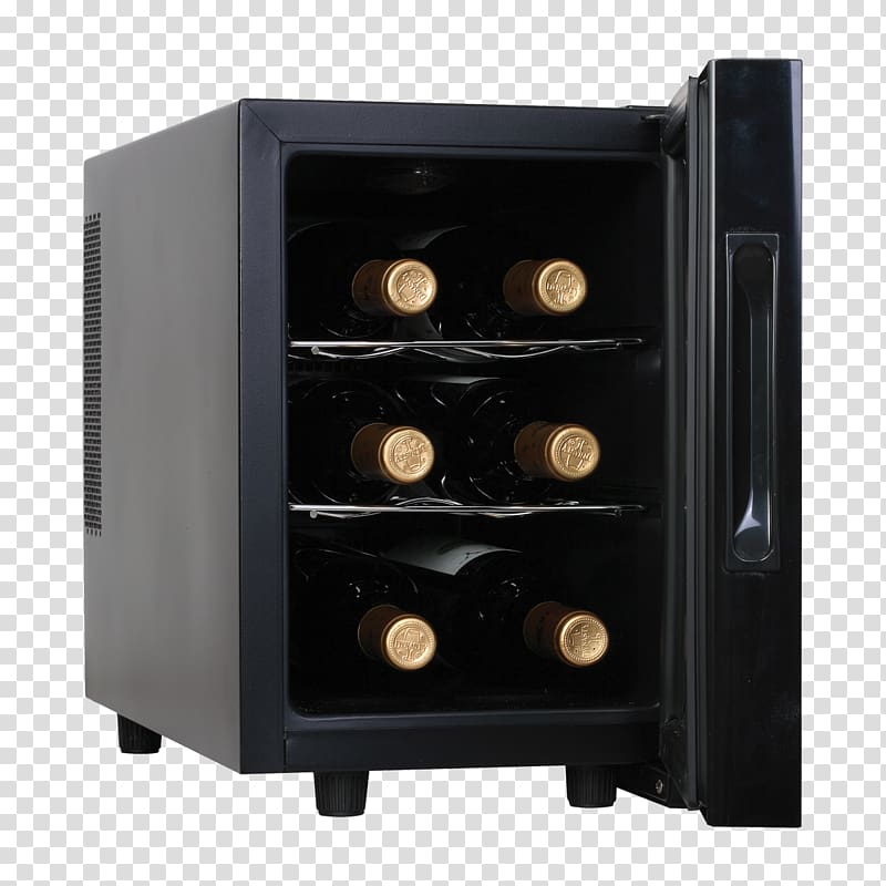 Wine cooler Wine cellar Refrigerator Bottle, wine transparent background PNG clipart