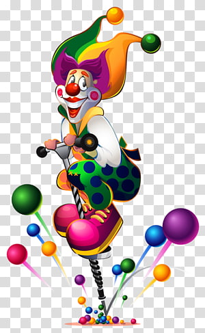 Diamant koninkrijk koninkrijk Clown Cartoon Runner Flat design, clown ...
