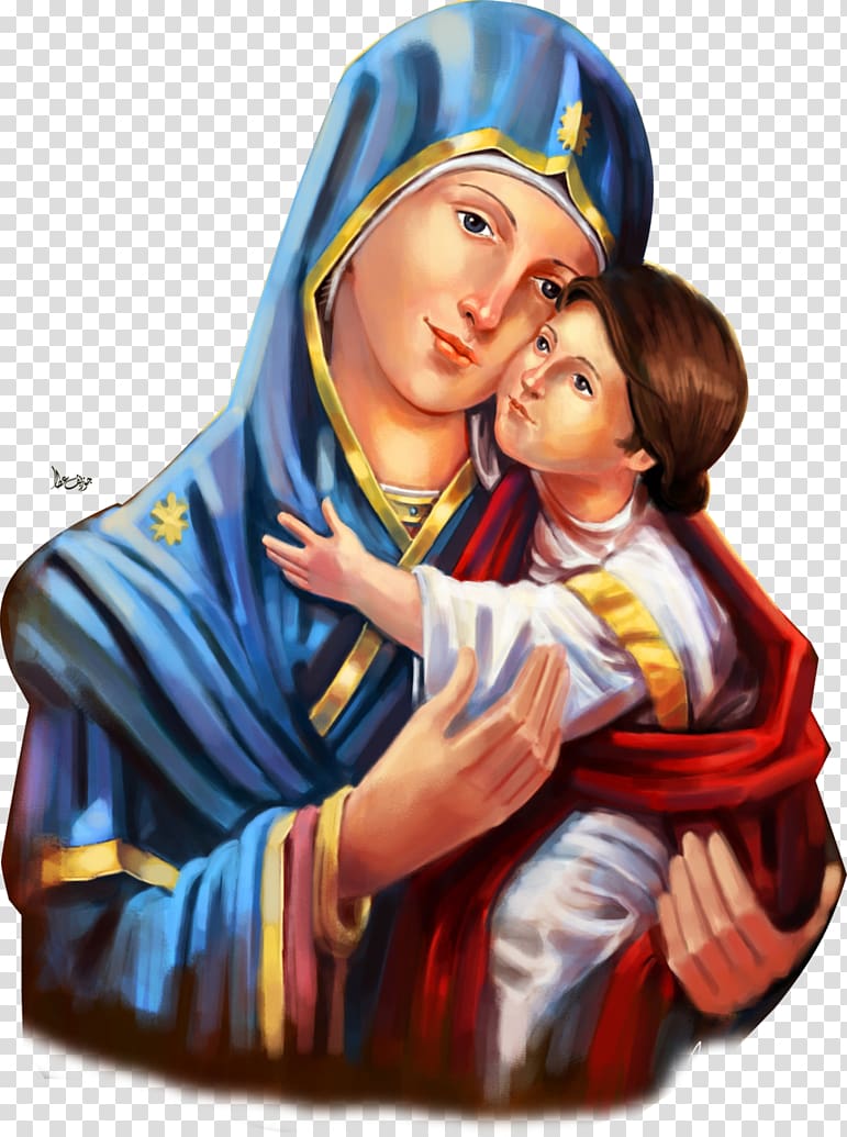 Religion Theotokos Computer Icons, Our Lady Of Perpetual Help transparent background PNG clipart
