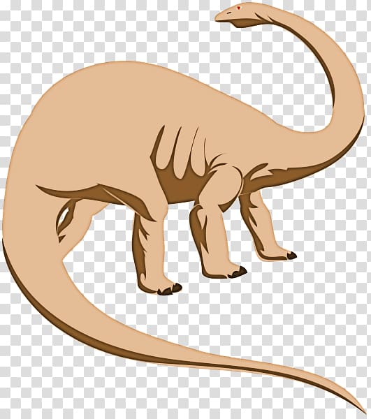 Brontosaurus Apatosaurus , dinosaur transparent background PNG clipart