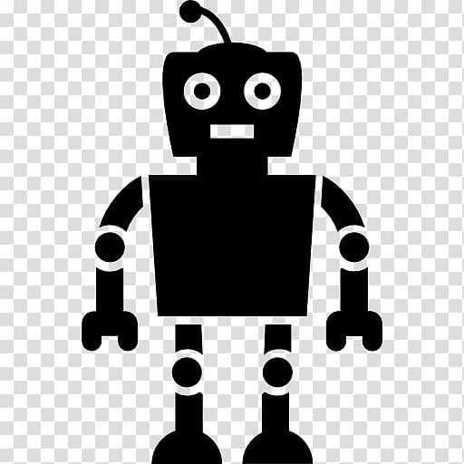 Robotic arm Chatbot, Black Tech transparent background PNG clipart