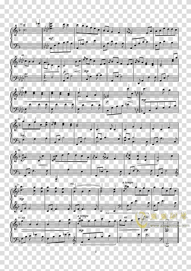 Sheet Music Numbered musical notation C major, sheet music transparent background PNG clipart