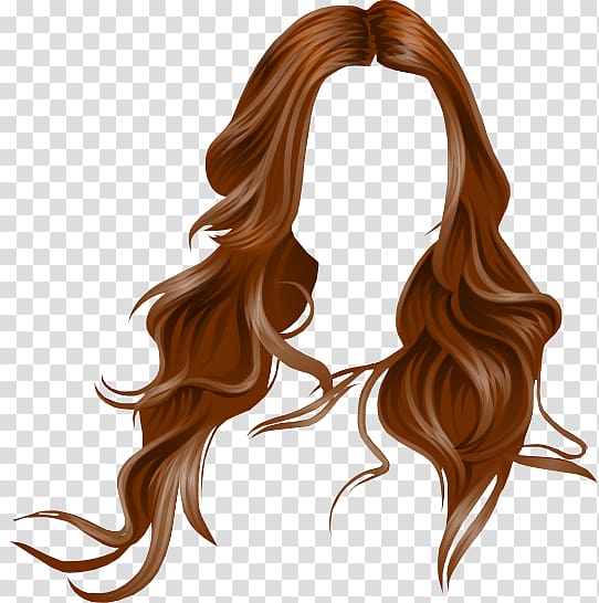 Long hair Stardoll Wig Hair coloring, hair transparent background PNG clipart