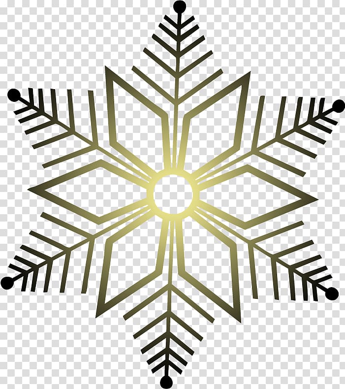 Snowflake Red Green , Hand painted black snowflake transparent background PNG clipart