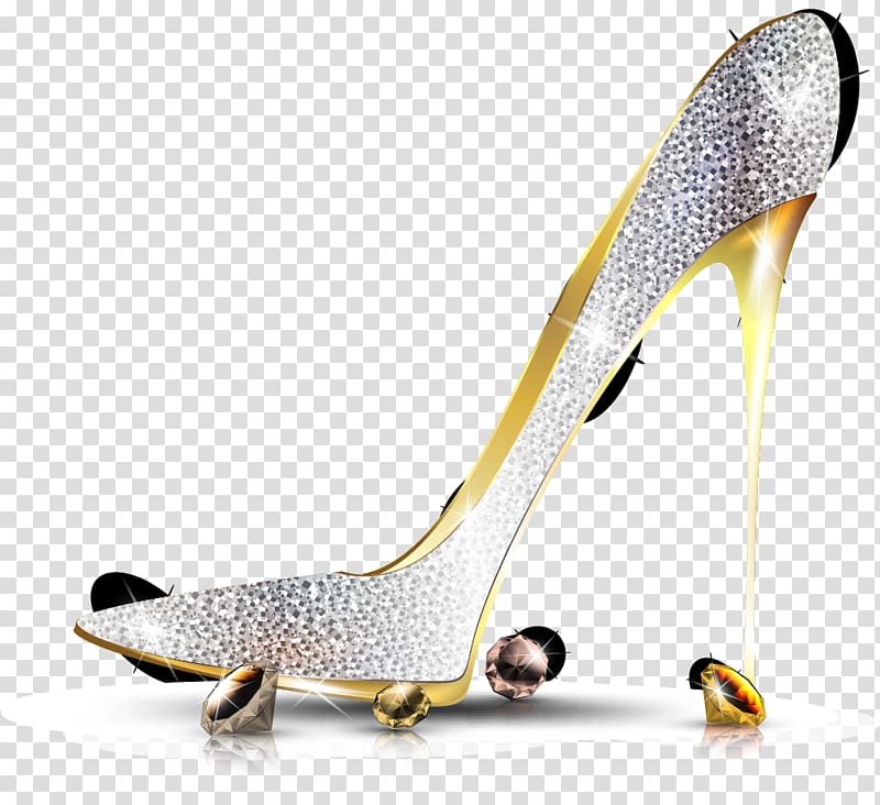 High-heeled footwear Shoe Designer Graphic design, Hand-painted heels transparent background PNG clipart