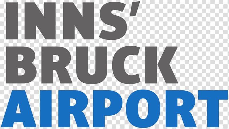 Logo Innsbruck (Airport) Innsbruck Airport Brand Font, transparent background PNG clipart