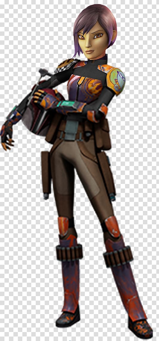 Sabine Wren Star Wars Rebels Clone Wars Ezra Bridger, star wars transparent background PNG clipart