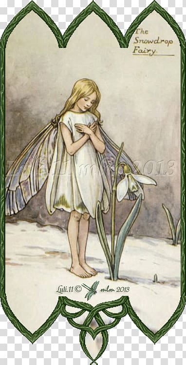The book of the flower fairies A Flower Fairy Alphabet Snowdrop Flower Fairies of the Spring, Cicely Mary Barker transparent background PNG clipart