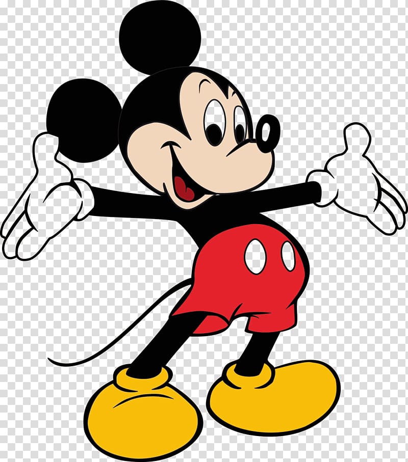 Mickey Mouse illustration, Mickey Mouse Minnie Mouse Funny animal The Walt Disney Company Cartoon, micky mouse transparent background PNG clipart