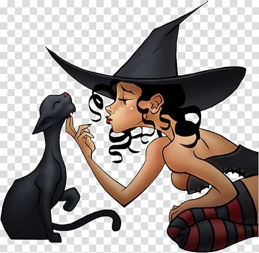 Witchcraft Halloween Happiness, witch transparent background PNG clipart