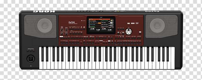 Korg Electronic keyboard Sound Synthesizers Music workstation, Computer Top View transparent background PNG clipart