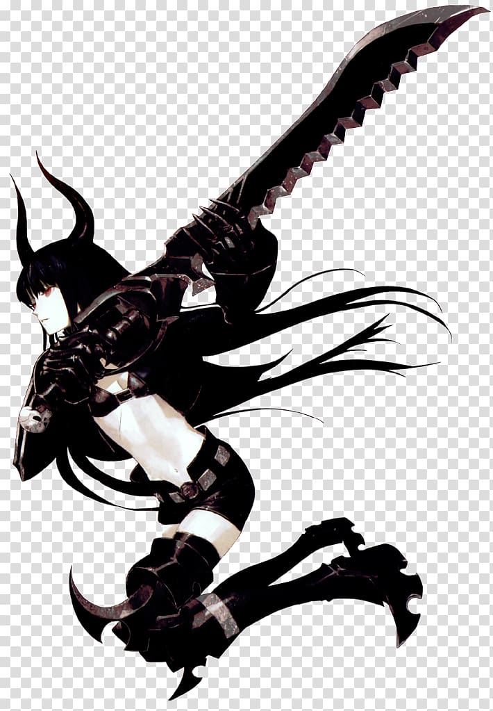 Black Rock Shooter: The Game Anime , rock transparent background PNG clipart