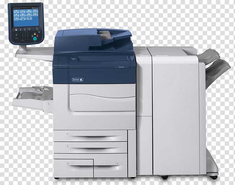 Xerox Corporation copier Multi-function printer, printer transparent background PNG clipart