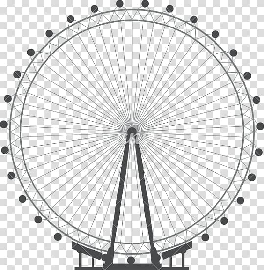 black Ferris Wheel , London Eye Big Ben Ferris wheel, ferris wheel transparent background PNG clipart
