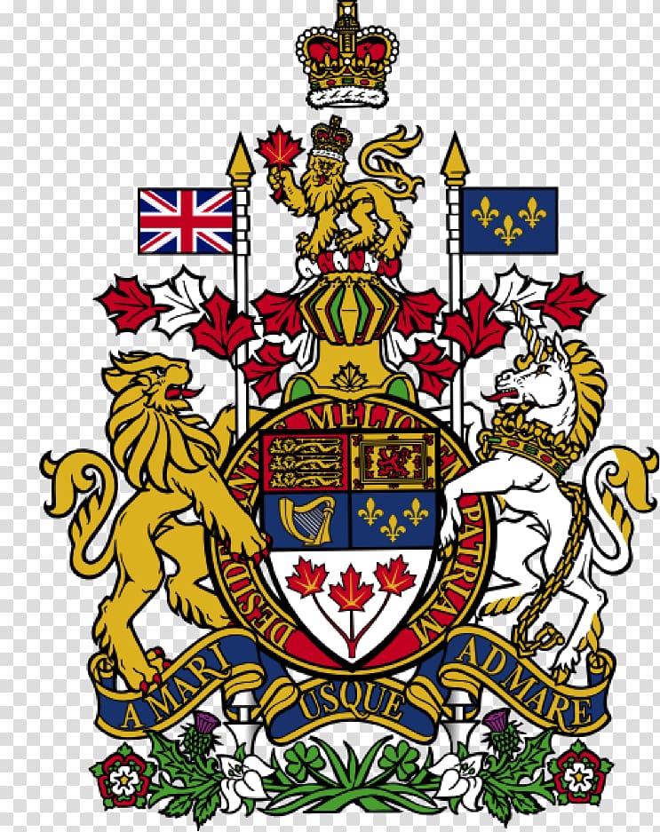 Arms of Canada Royal coat of arms of the United Kingdom Blazon, Feudalism transparent background PNG clipart