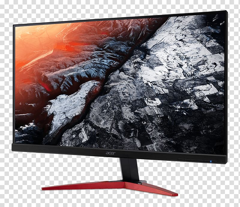 FreeSync Acer Computer Monitors Digital Visual Interface 1080p, computer monitor transparent background PNG clipart