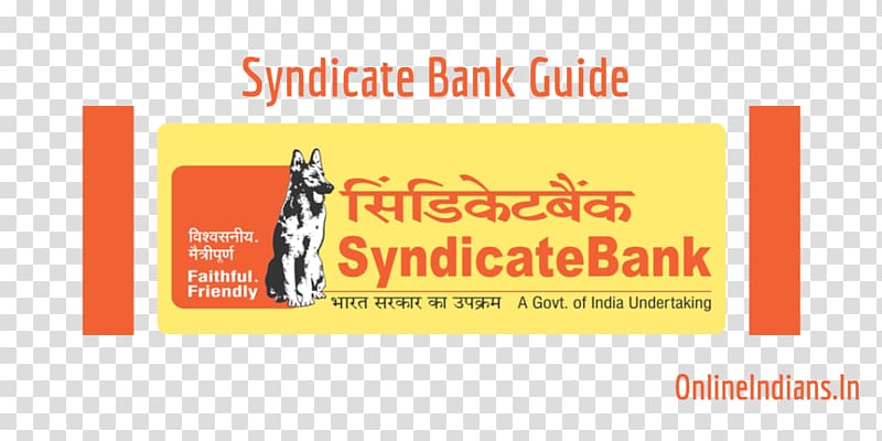 Logo Brand Syndicate Bank Font, bank account transparent background PNG clipart