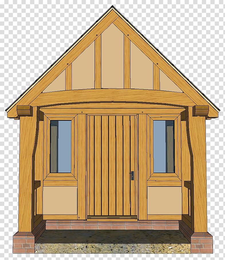 House Shed Porch Timber framing, house transparent background PNG clipart