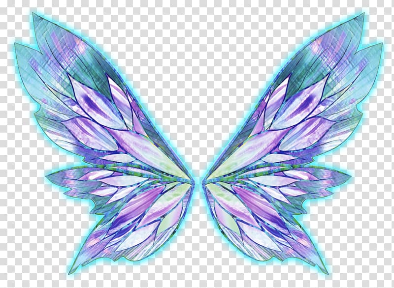 Bloom Musa Flora Stella Tecna, fairy wings transparent background PNG clipart