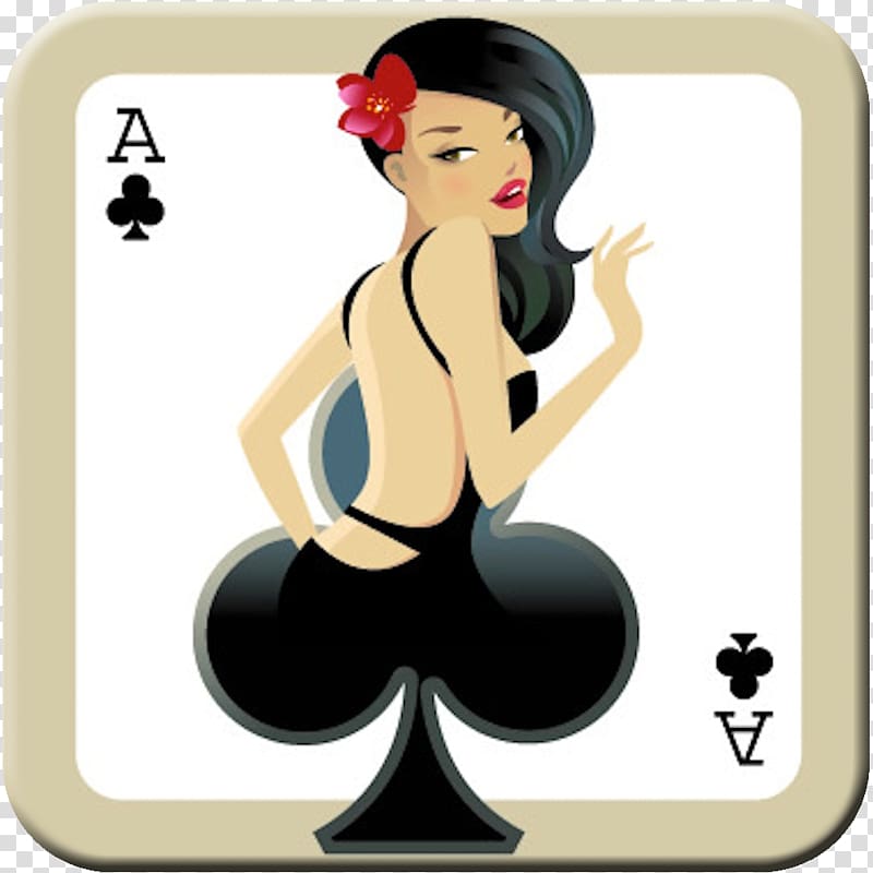 Online poker Playing card Casino Woman, ace card transparent background PNG clipart