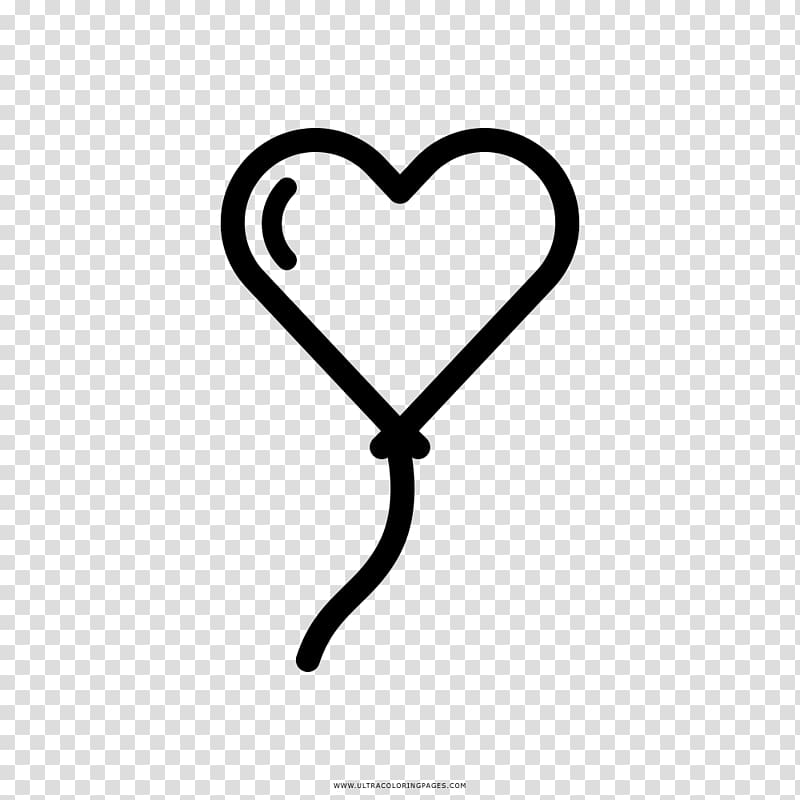 Heart Drawing Toy balloon , heart transparent background PNG clipart