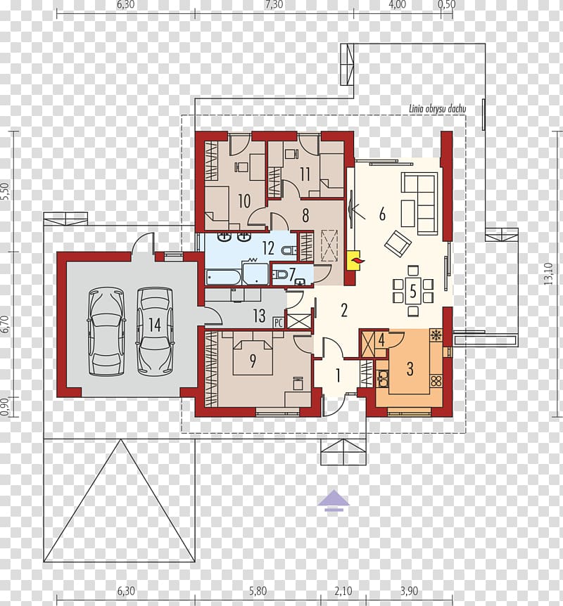 House Archipelag Floor plan Project Square meter, house transparent background PNG clipart