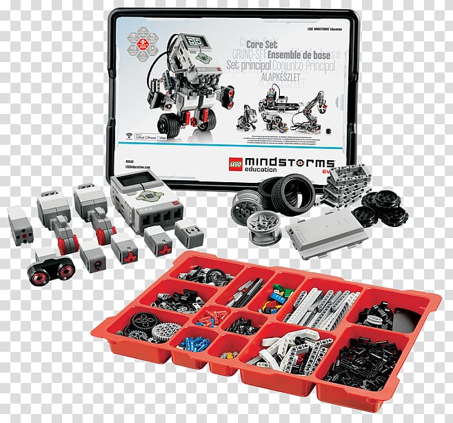 Lego Mindstorms EV3 LEGO MINDSTORMS Education LEGO 45560 EV3 Expansion Set, robot transparent background PNG clipart