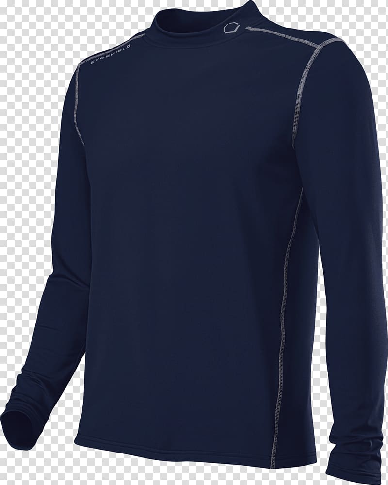 Sleeve Cobalt blue Polar fleece Shoulder EvoShield, shirt transparent ...