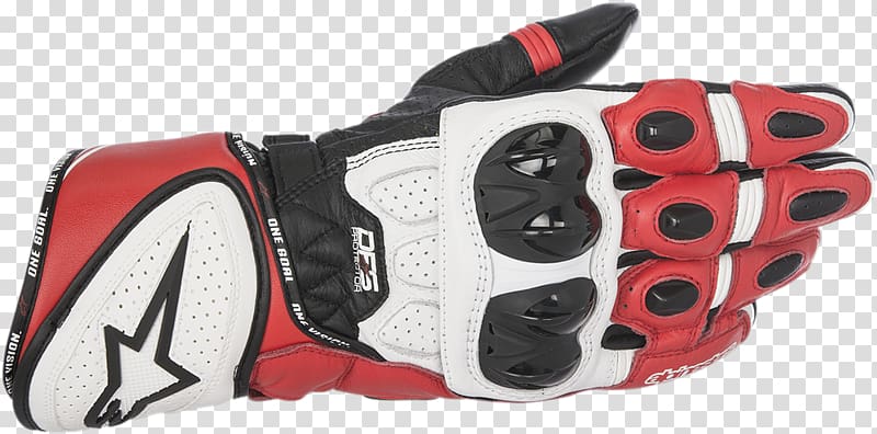 Glove Alpinestars Leather Motorcycle Clothing, motorcycle transparent background PNG clipart
