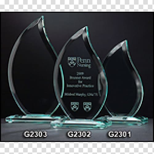 Glass Trophy Award Poly Engraving, glass transparent background PNG clipart