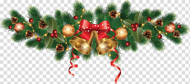 Christmas ornament Christmas decoration Garland , merry christmas transparent background PNG clipart