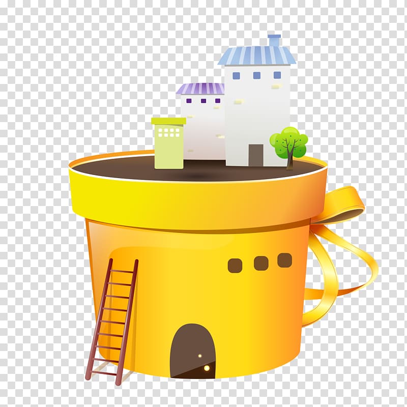Building Architecture Drawing, Pot-style building models transparent background PNG clipart