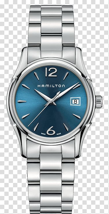 Hamilton Watch Company Jewellery Chronograph Strap, American Classic transparent background PNG clipart