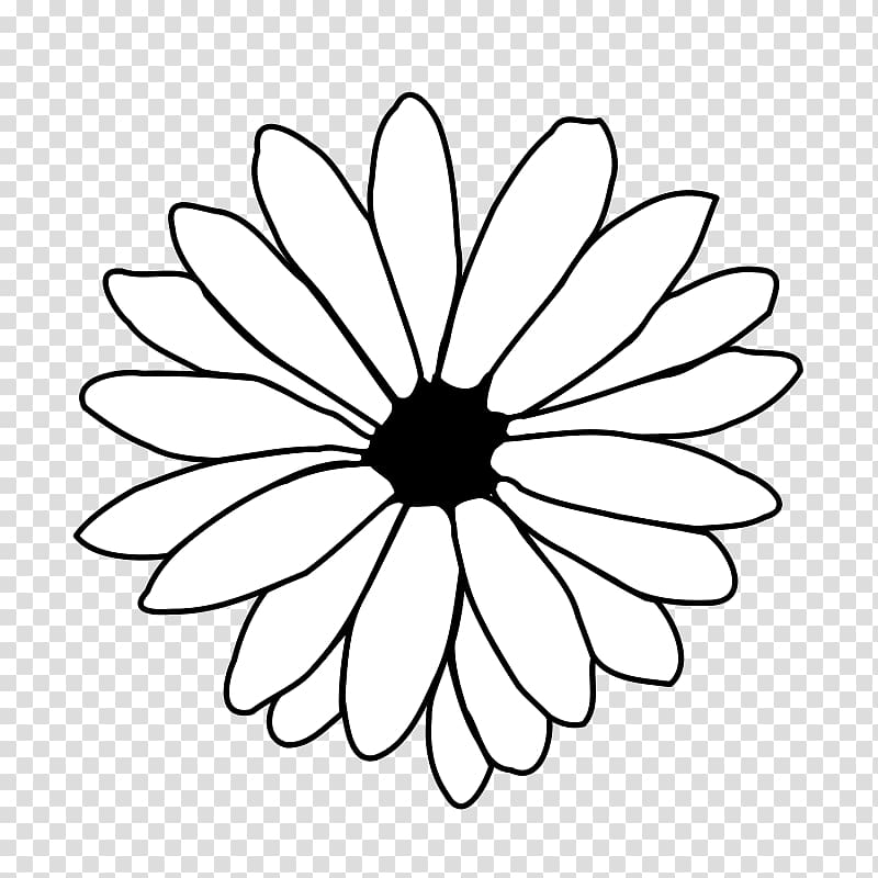 Line art Flower Drawing , flower transparent background PNG clipart
