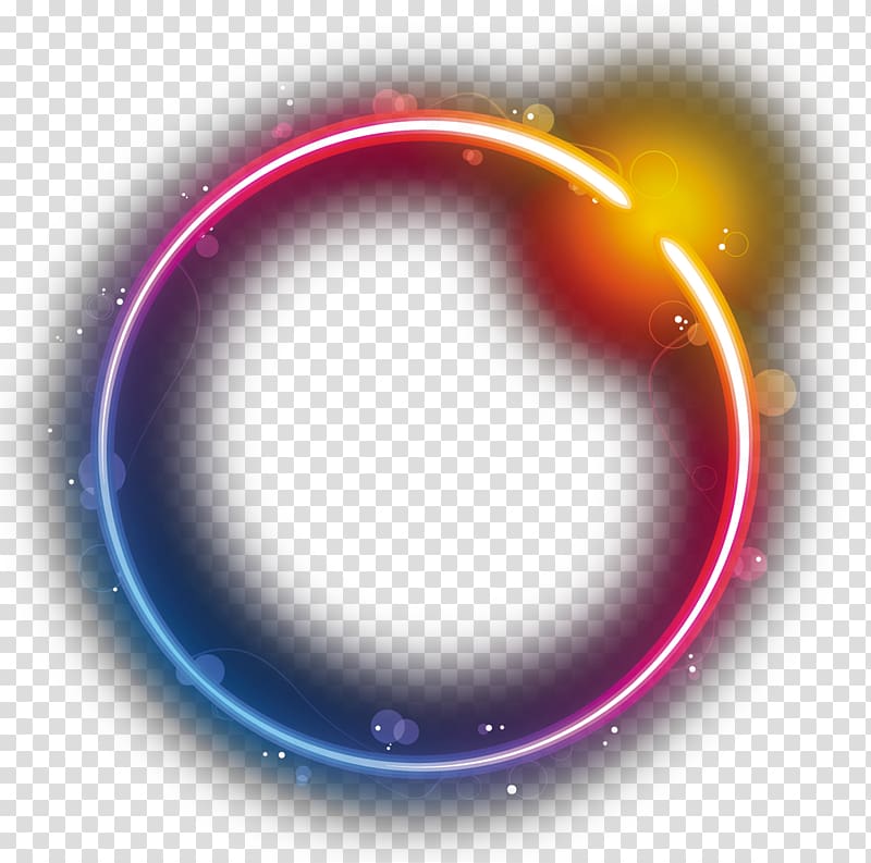 rainbow circle star eclipse transparent background PNG clipart