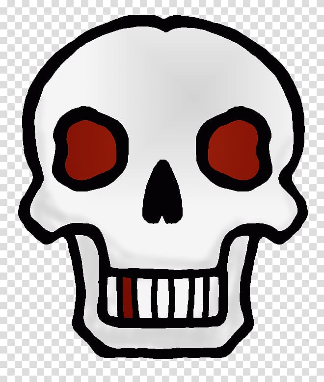 Skull Human skeleton , Cartoon Skull transparent background PNG clipart