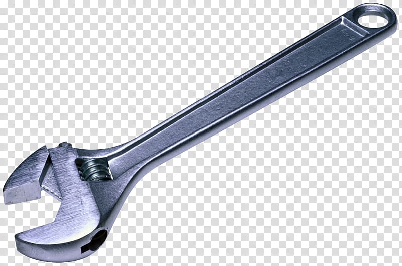 Hand tool Spanners Adjustable spanner, wrench transparent background PNG clipart