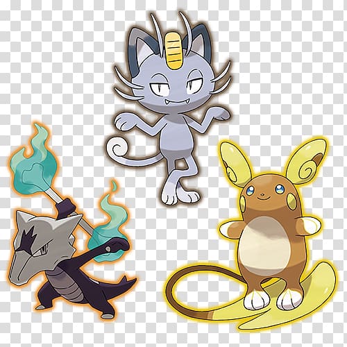 Pokémon Sun and Moon Pokémon FireRed and LeafGreen Marowak Alola, Il Sole E La Luna transparent background PNG clipart