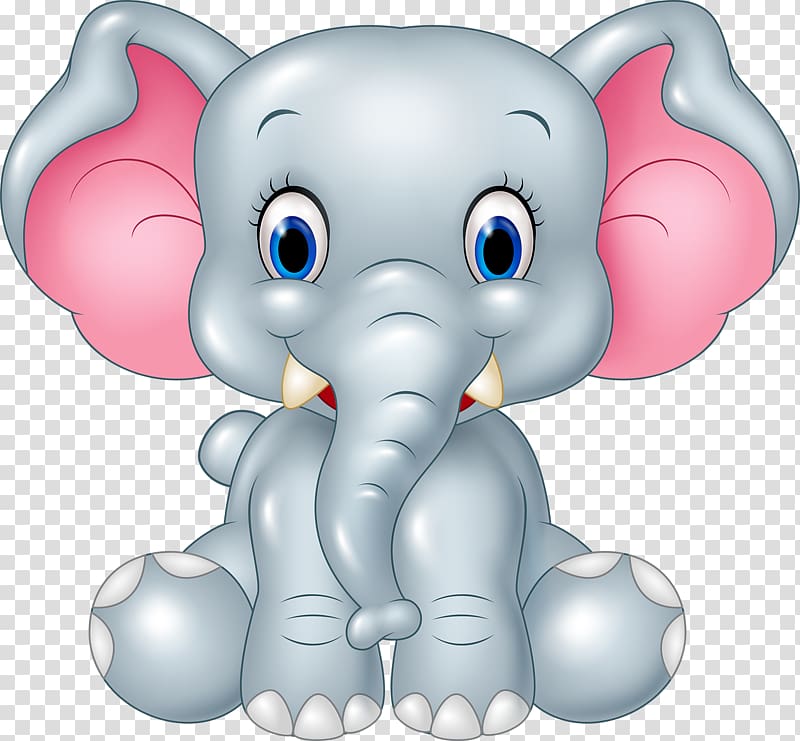 graphics Cartoon Illustration, elephants transparent background PNG clipart