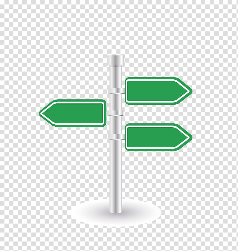 Arah Euclidean Direction, position, or indication sign, green direction signs transparent background PNG clipart
