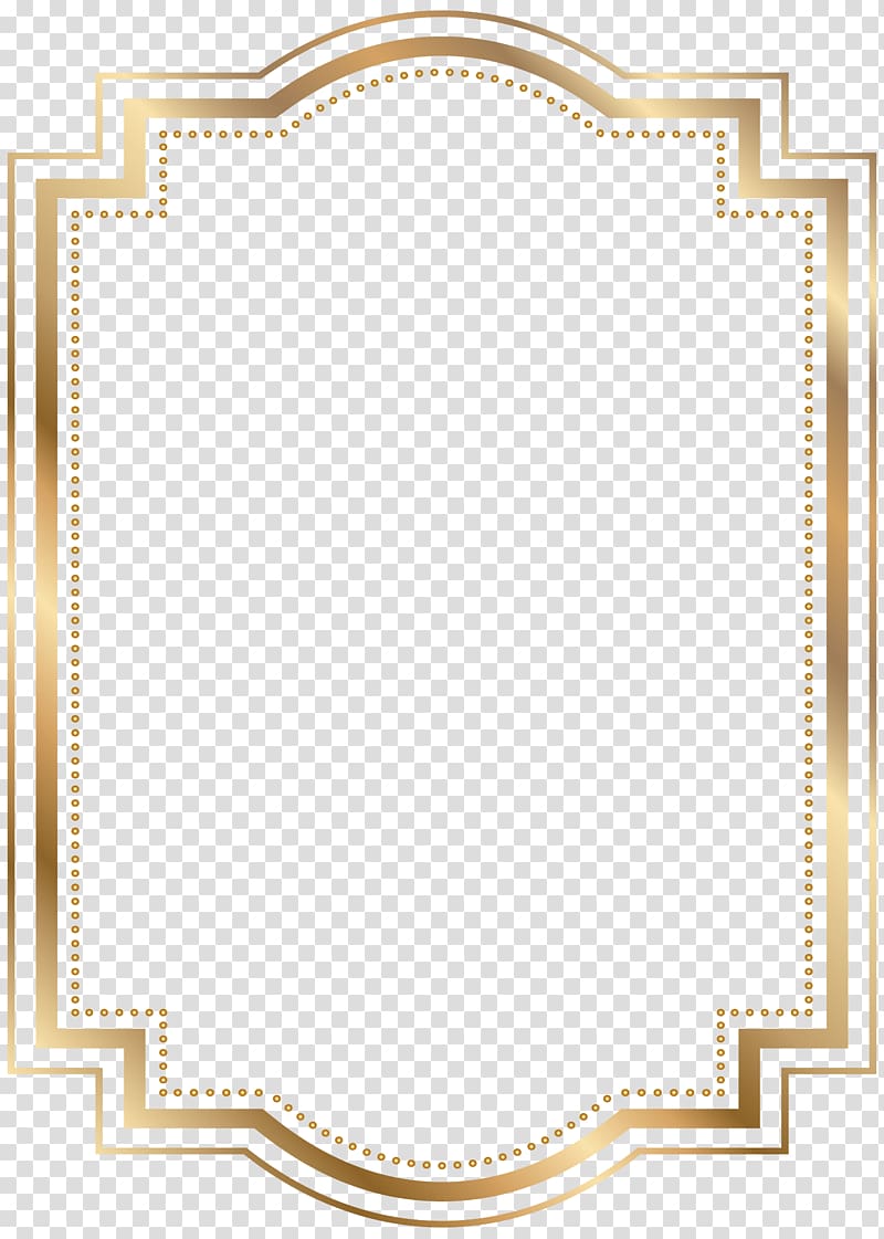 Definition Pattern recognition Dictionary English Pattern, Border Frame Gold , rectangular brown frame logo transparent background PNG clipart